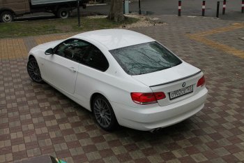 2 799 р. Лип спойлер  3 серия E92 (04-11) АВТОКРАТ  BMW 3 серия  E90 (2004-2008) (Неокрашенный). Увеличить фотографию 1