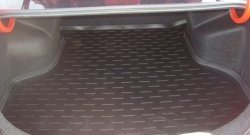 1 699 р. Коврик в багажник (седан) Aileron (полиуретан)  FAW Oley (2012-2018). Увеличить фотографию 1