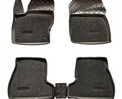2 759 р. Комплект ковриков в салон Aileron 4 шт. (полиуретан, покрытие Soft)  Ford Focus  3 (2010-2019). Увеличить фотографию 1