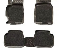 3 469 р. Комплект ковриков в салон Aileron 4 шт. (полиуретан, покрытие Soft)  Mazda 6  GG (2002-2005). Увеличить фотографию 1