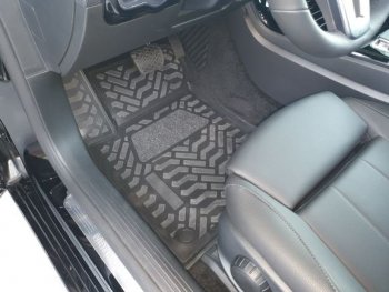 1 399 р. Коврики салона Aileron (3D с подпятником)  Mercedes-Benz B-Class  W247 (2018-2024). Увеличить фотографию 1