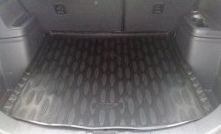 1 099 р. Коврик в багажник (с органайзером) Aileron (полиуретан)  Mitsubishi Outlander  GF (2012-2014). Увеличить фотографию 1