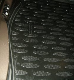 1 199 р. Коврик в багажник Aileron (полиуретан)  Peugeot 301 (2012-2017). Увеличить фотографию 1