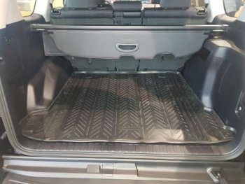 1 299 р. Коврик в багажник Aileron (5 мест)  Toyota Land Cruiser Prado  J150 (2013-2017). Увеличить фотографию 1