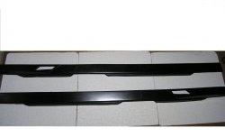 699 р. Пороги накладки Лапша с сеткой  Лада 2109 (1987-2004) (Неокрашенные). Увеличить фотографию 1
